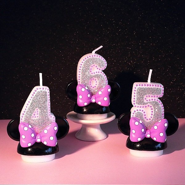 Lumanare 3D din Ceara - Minnie Mouse - Anyta Cooking - Anyta Cooking