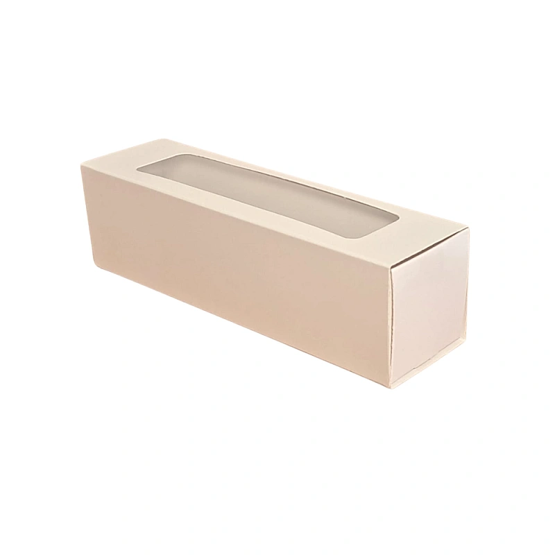 Cutie pentru macarons / fursecuri ALBA - 18x5x5 cm - Anyta Cooking