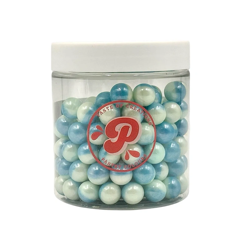 Perle / Perlute din zahar - Albastre / Blue - 150g - Pastry Colours