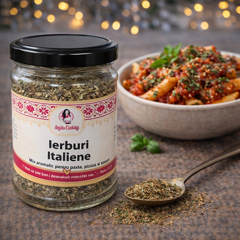 Mix de condimente PREMIUM - Italian Mix (Ierburi Italiene)  50g - Anyta Cooking 