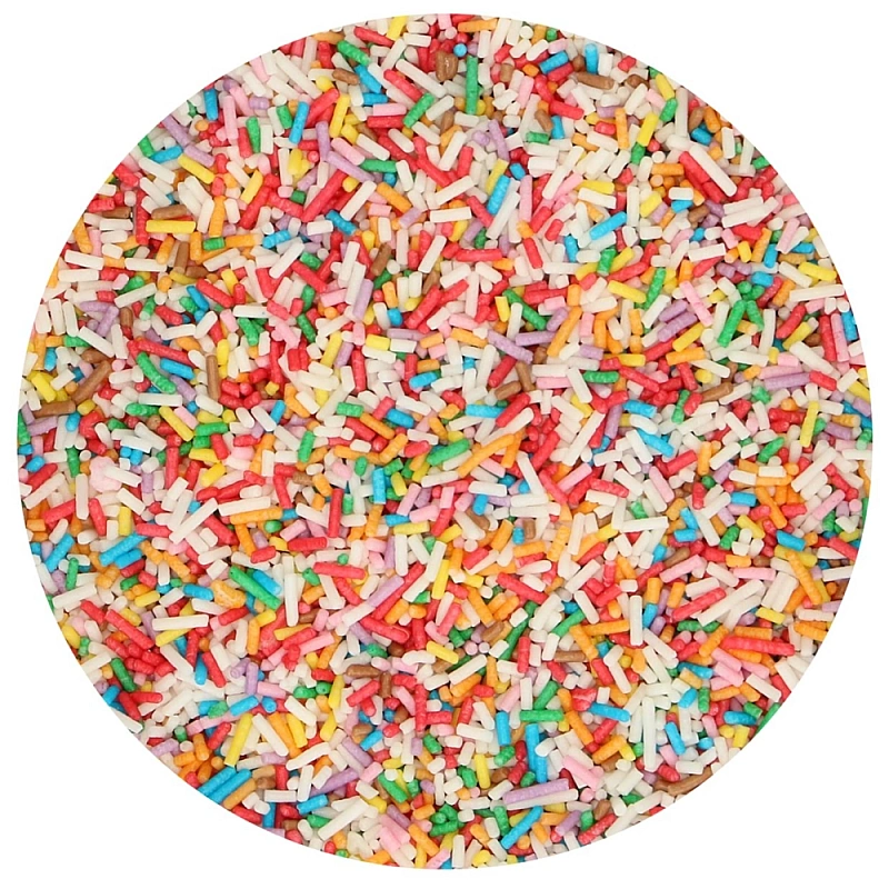 Decor din zahar bastonase - STRANDS MIX- 80gr - Funcakes
