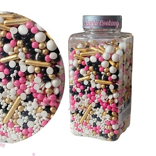 Mix Decor din Zahar/Sprinkles - 250 gr - NR-16 - Dr Gusto