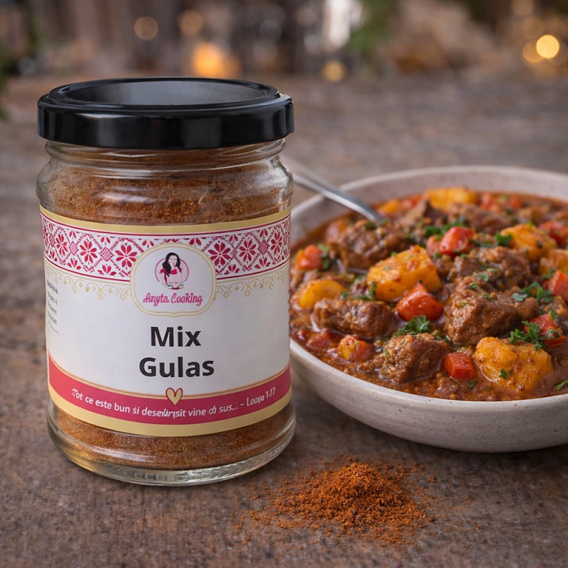 Mix gulas traditional unguresc - 80g - Anyta Cooking