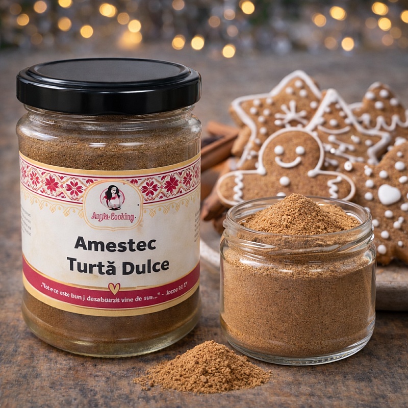 Mix pentru Turta Dulce 90g - PREMIUM &ndash; 100% Natural - Anyta Cooking