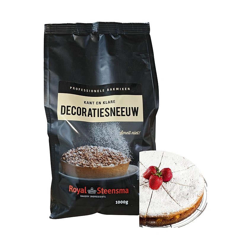 Mix pudra alba decorativa - DECORATIESNEEUW - 1kg - Royal Steensma