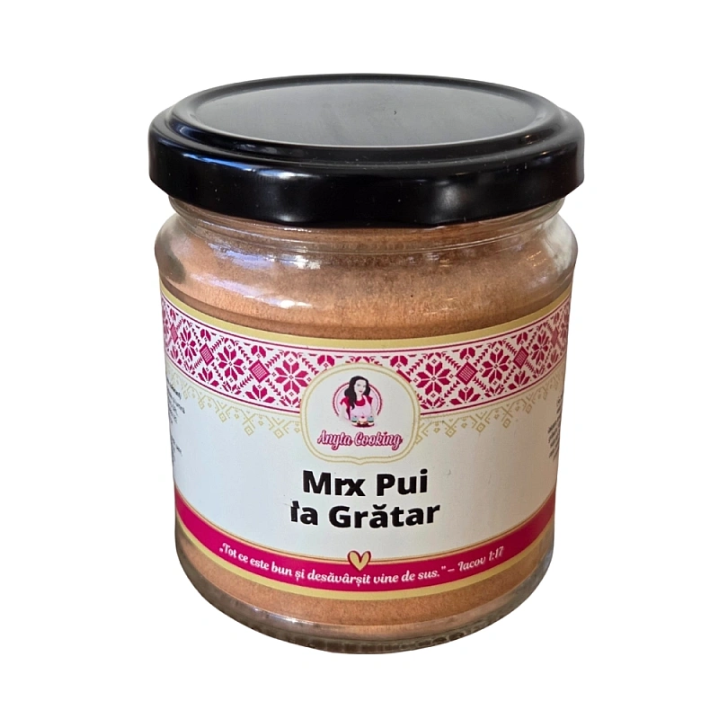 Mix de condimente PREMIUM &ndash; Pui la Gratar 100g - 100% Natural - Anyta Cooking