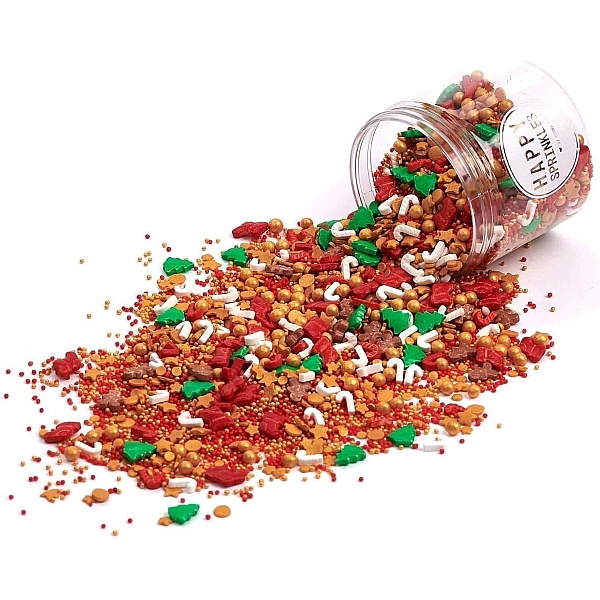 Mix Sprinkles - Santas Favourite -90 gr - Happy Sprinkles - Anyta Cooking