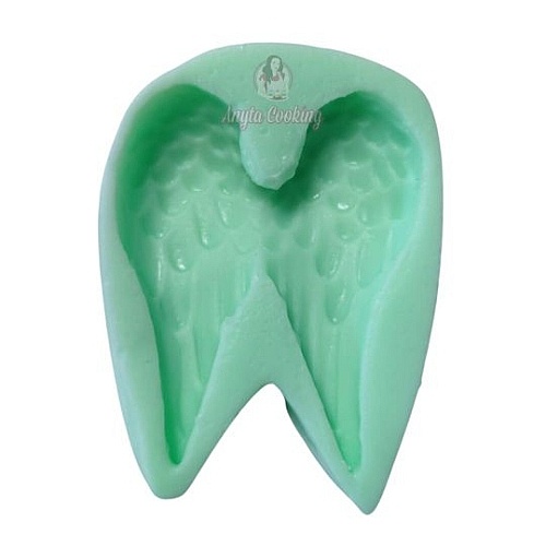 Mulaj din silicon - Aripi de inger - 5,5 cm - Cesil