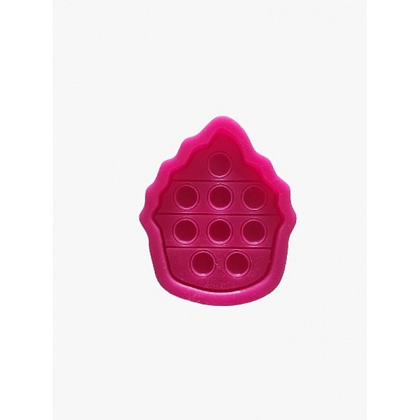Mulaj din silicon - Briosa / Cupcake model Pop It &ndash; 7 x 5 cm &ndash; Cesil - Anyta Cooking	