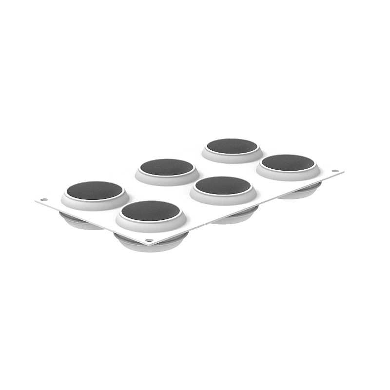 Forma / Mulaj din silicon - Citrice, Portocala, Lamaie - Felie - Silikomart