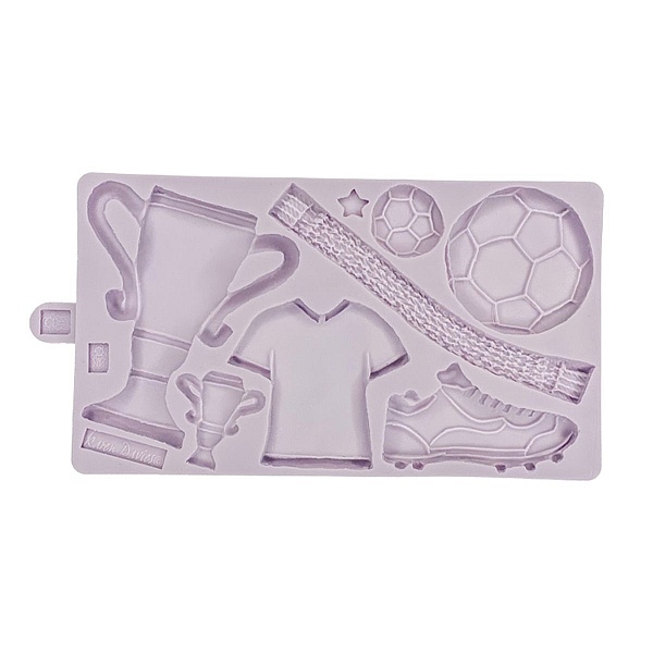 Mulaj din silicon - FOOTBALL - 21 x 12 cm- Karen Davies - Anyta Cooking