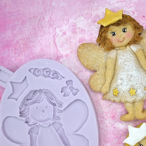 Mulaj din silicon &ndash; Ingrer &ndash; Fairy &ndash; Karen Davies