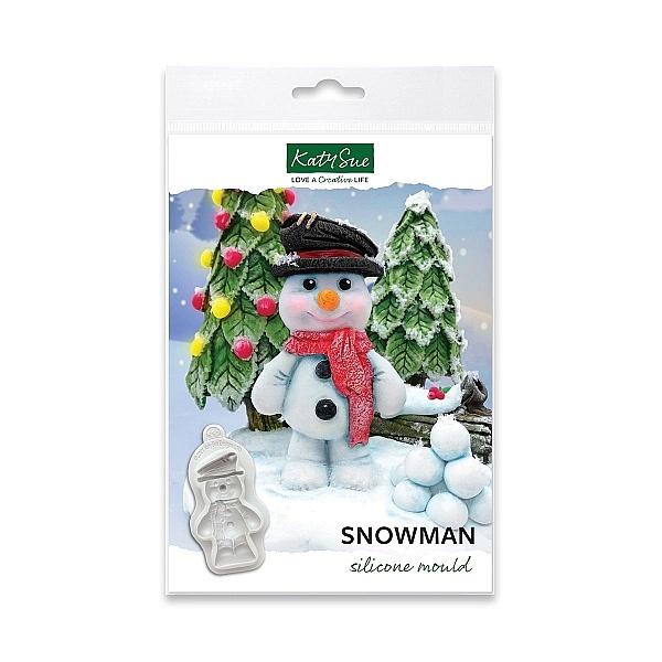 Mulaj din silicon - SNOWMAN - 7,7 cm - Katy Sue - Anyta Cooking