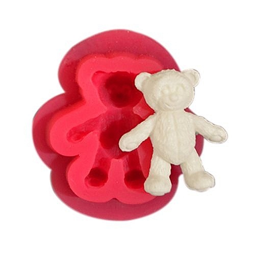 Mulaj din silicon &ndash; Ursulet &ndash; 3,3 cm - Cesil