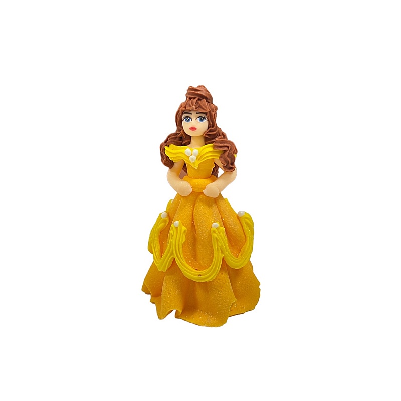 Figurină comestibilă tip - Prințesa Belle 10 cm - Anyta Cooking