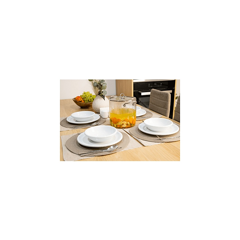 Oală borosilicata Transparenta 5.5 L&ndash; Compatibilă cu Gaz, Electric, Vitroceramic și Inducție &ndash; Anyta Cooking