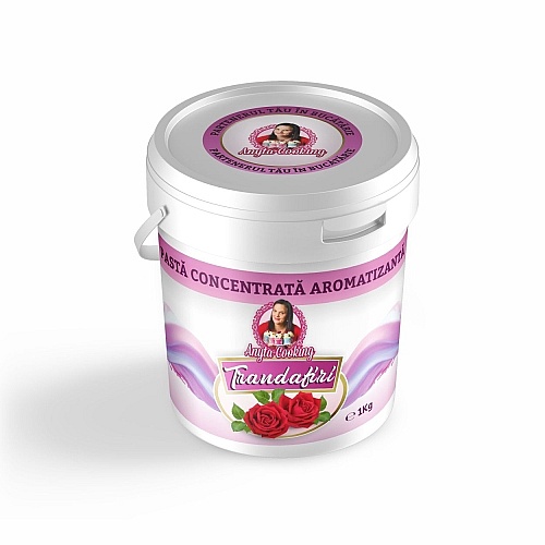 Pastă Concentrată Aromatizantă &ndash; TRANDAFIR - 1 kg - Anyta Cooking