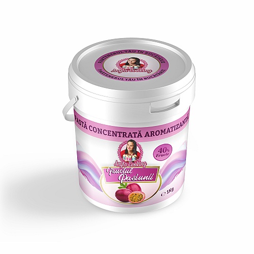 Pastă Concentrată Aromatizanta  &ndash; FRUCTUL PASIUNII - 1 kg - Anyta Cooking