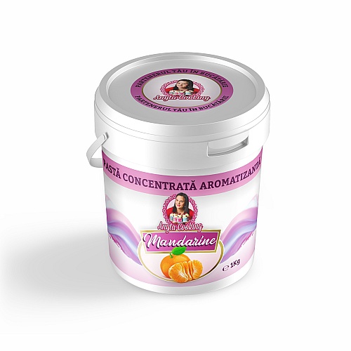 Pastă Concentrată Aromatizanta &ndash; MANDARINE - 1 kg - Anyta Cooking