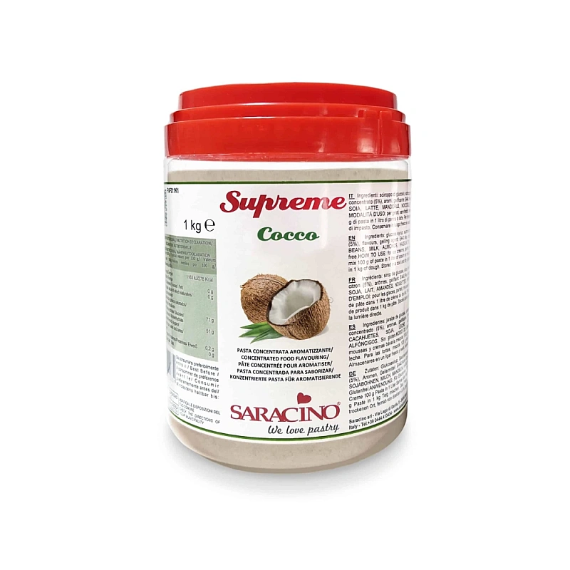 Pasta aromatizanta concentrata - COCOS - 1kg - Saracino