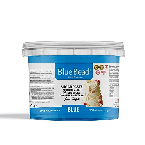 Pasta de Zahar &ndash; ALBASTRU - 1 kg - Blue Bead - Anyta Cooking 