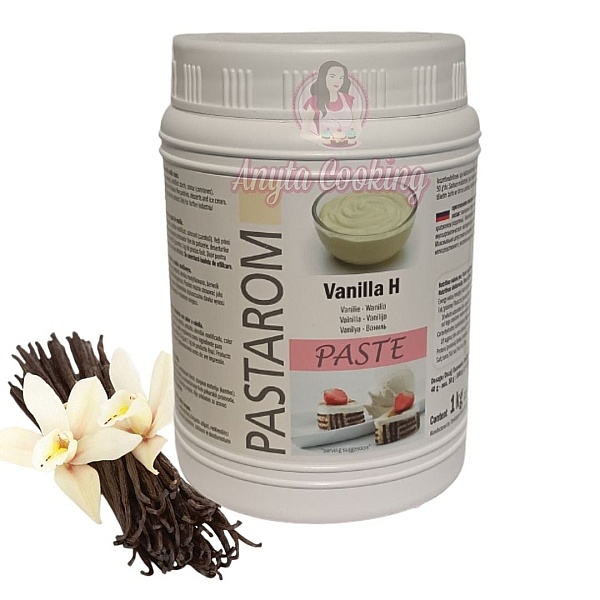 Pasta Gel Vanilie - 1kg - Pastarom - Anyta Cooking