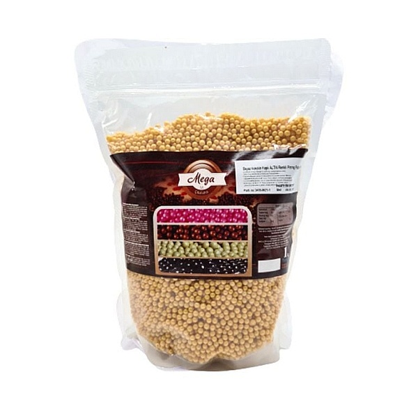 Perlute din Orez Expandat 4 mm &ndash; Auriu / Altin - 1 kg