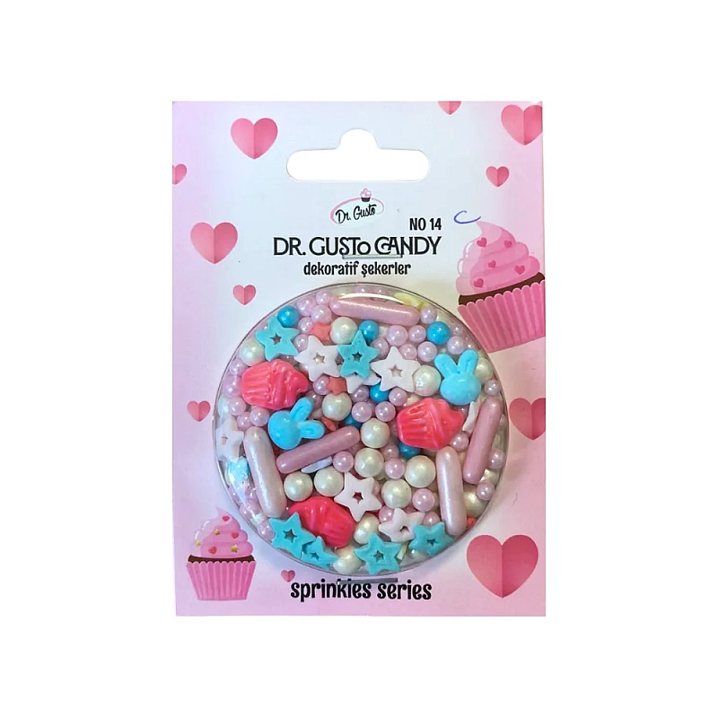 Perlute / Sprinkles din zahar - 20g - Dr Gusto
