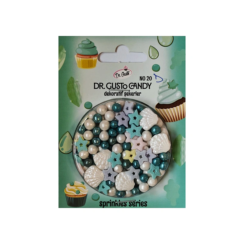 Perlute / Sprinkles din zahar - 20g - Dr Gusto