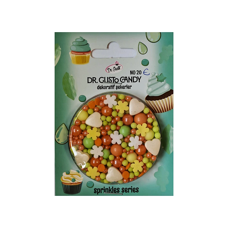 Perlute / Sprinkles din zahar - 20g - Dr Gusto