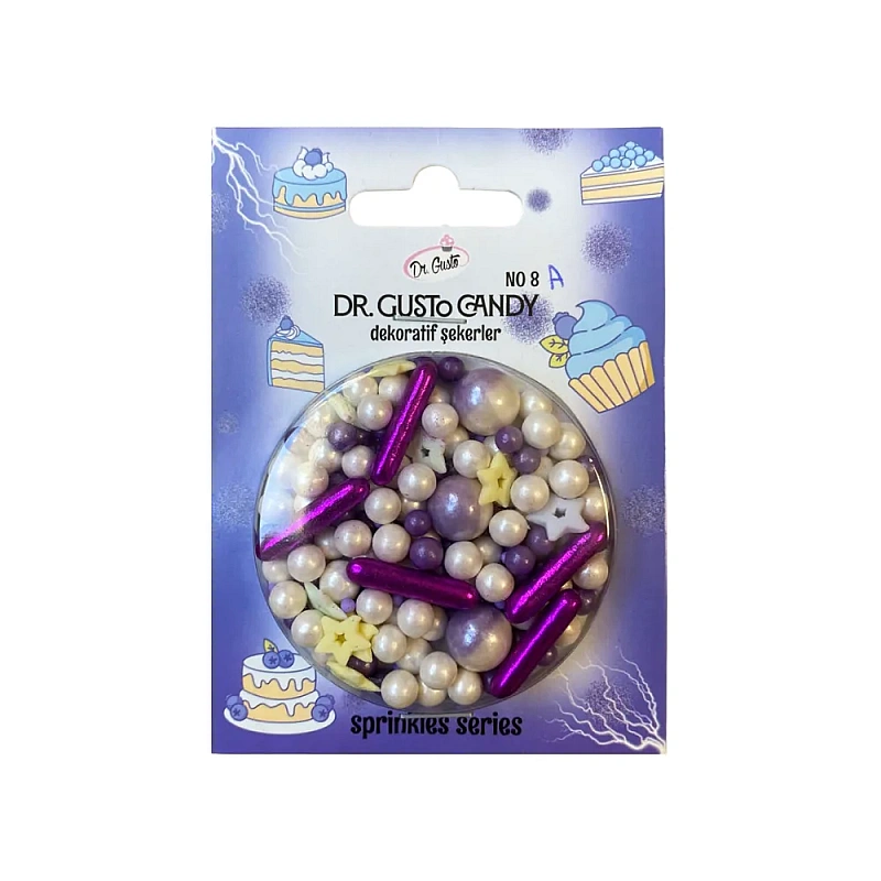 Perlute / Sprinkles din zahar - 20g - Dr Gusto
