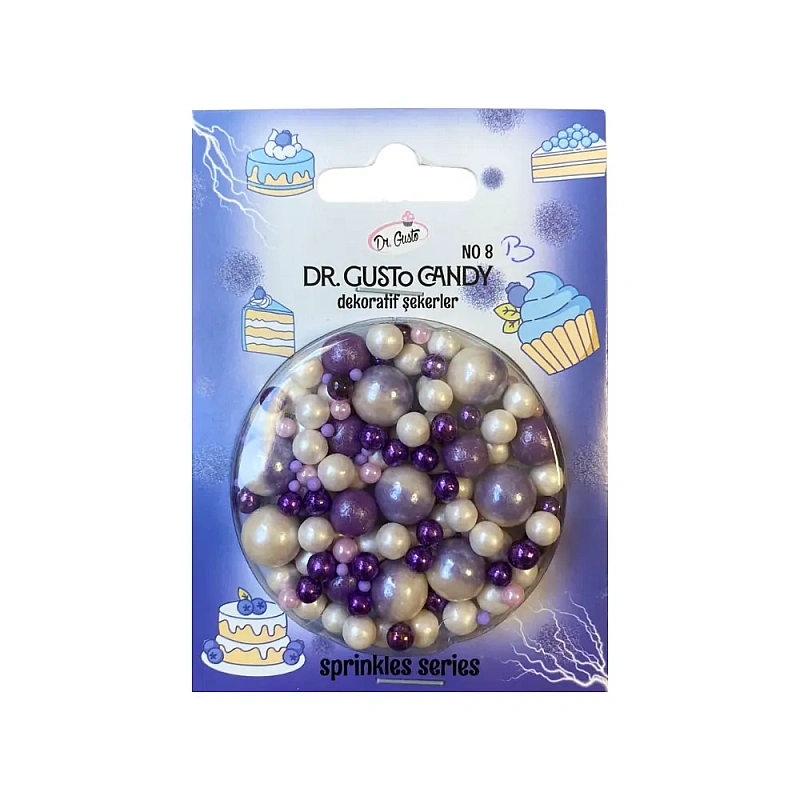 Perlute / Sprinkles din zahar - 20g - Dr Gusto
