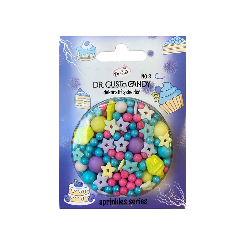 Perlute / Sprinkles din zahar - 20g - Dr Gusto
