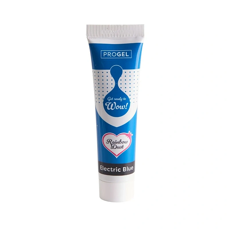 Colorant Alimentar Concentrat Gel - ALBASTRU ELECTRIC &ndash; 25 GR - Rainbow Dust