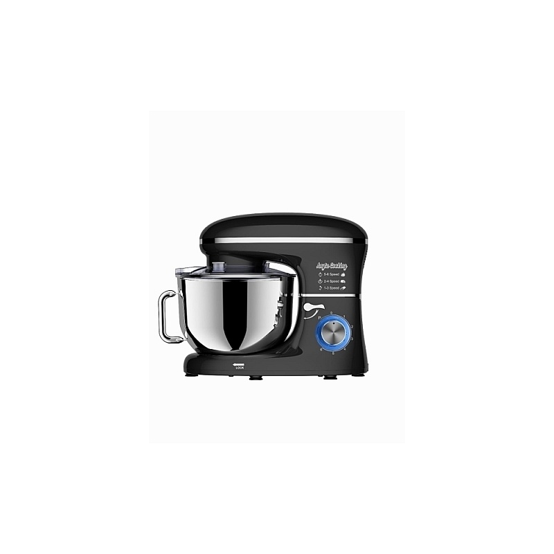 Robot de Bucătărie Mixer cu bol de 6.2 L - 2000W - Negru - Anyta Cooking