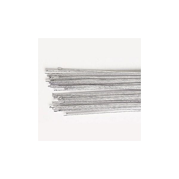 Sarme Flori Argintiu - 50 fire - 24 gauge - Culpitt