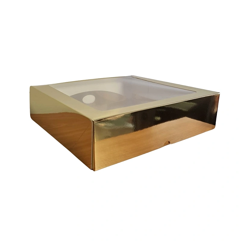 Cutie tort cu geam - AURIE - 20x20x8 cm - Anyta Cooking