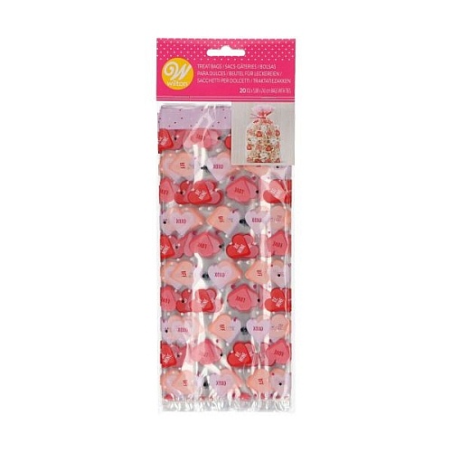 Set 20 pungi HEARTS - Wilton