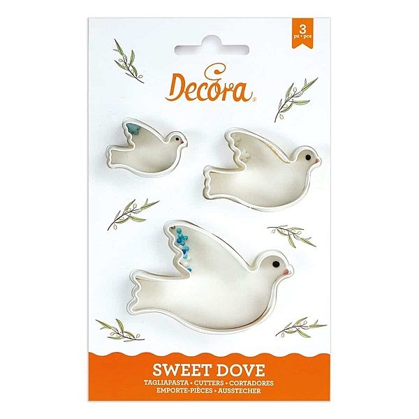 Set 3 Decupatoare Porumbei - Decora