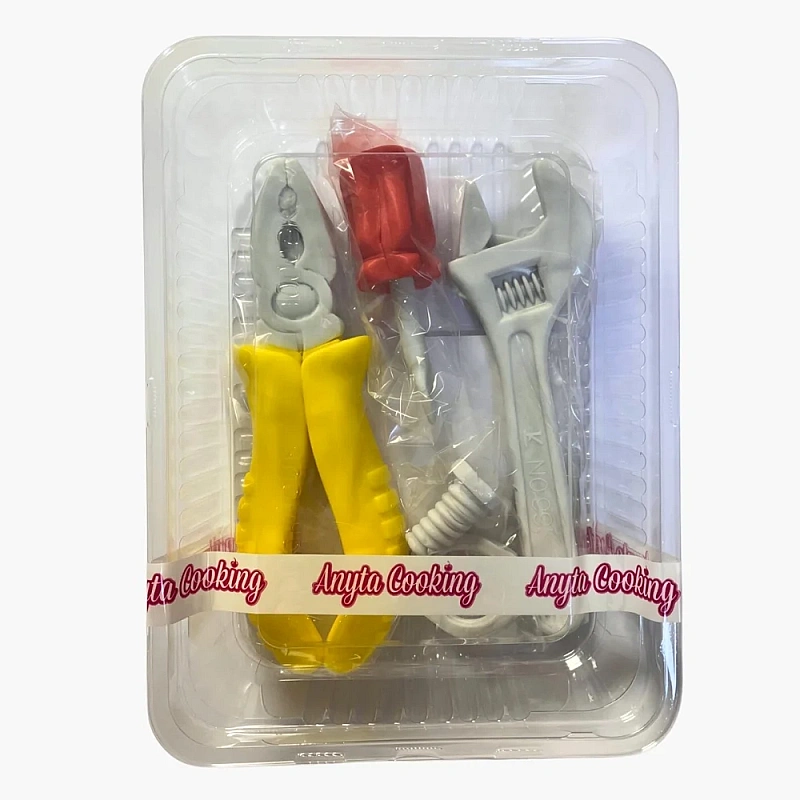 Set 5 figurine comestibile - &rdquo;Unelte pentru băieți&rdquo; - Anyta Cooking 