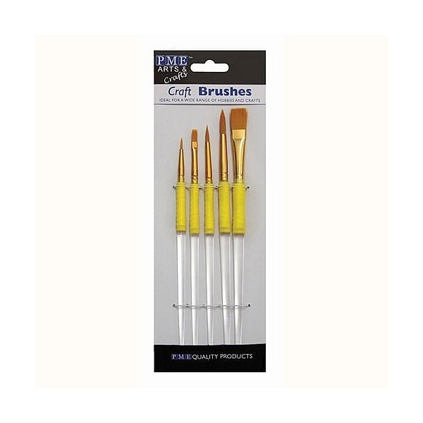 Set 5 Pensule Pentru Pictat &ndash; PME