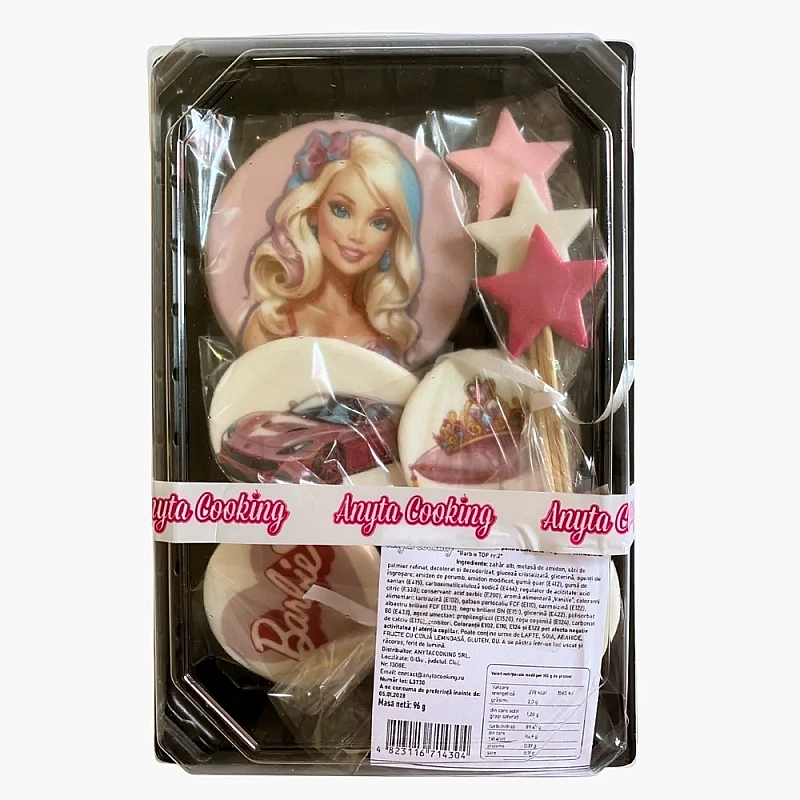  Set decor comestibil - &bdquo;Barbie TOP Nr. 2&rdquo;  - Anyta Cooking 