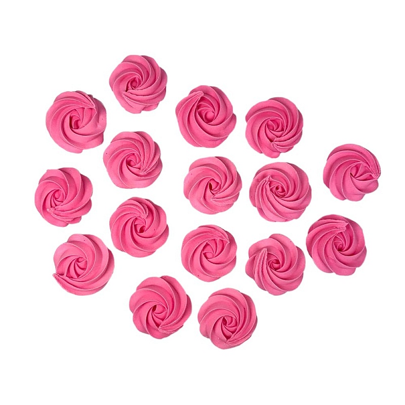   Set decor comestibil - Bezea maxi roz&rdquo; -  Anyta Cooking 