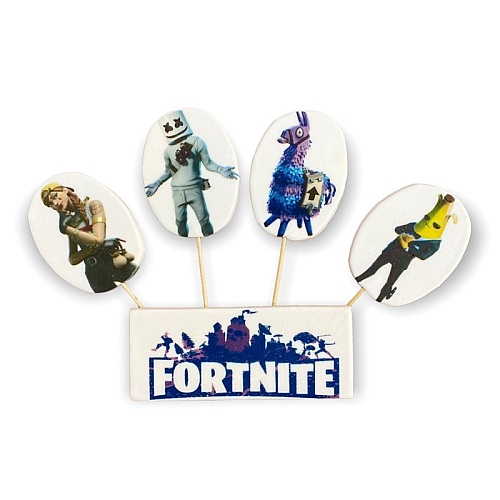  Set decor comestibil - &bdquo;Fort N.&rdquo; - Anyta Cooking 