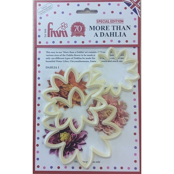 Set decupatoare Floare de Dhalia &ndash; 3 bucati - FMM