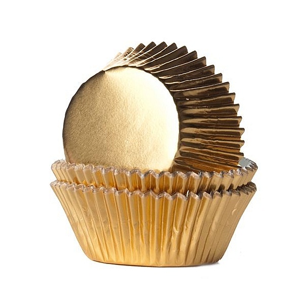 Set Forme Briose Aurii &ndash; 24 bucati &ndash; House of Marie