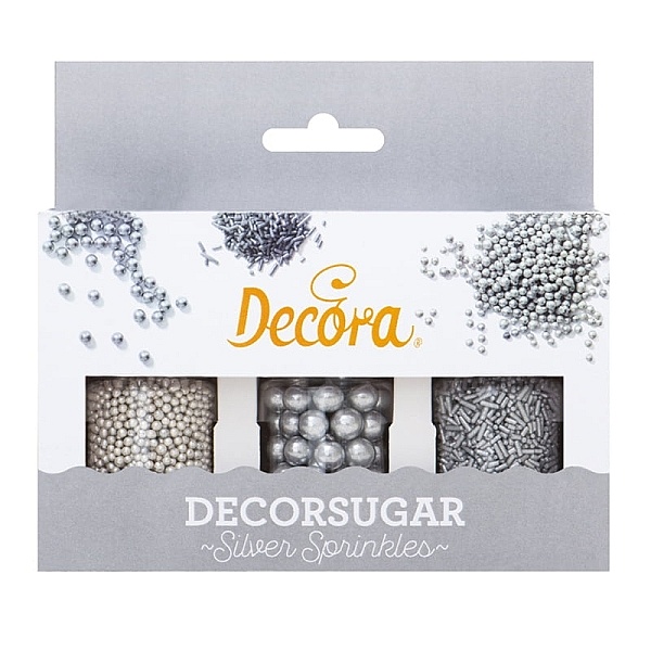 Set Perlute din Zahar &ndash; Argint &ndash; Decora