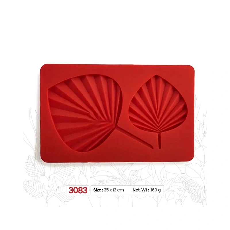 Mulaj din silicon Frunze - (M3083) - 25 x 13 cm - Anyta Cooking