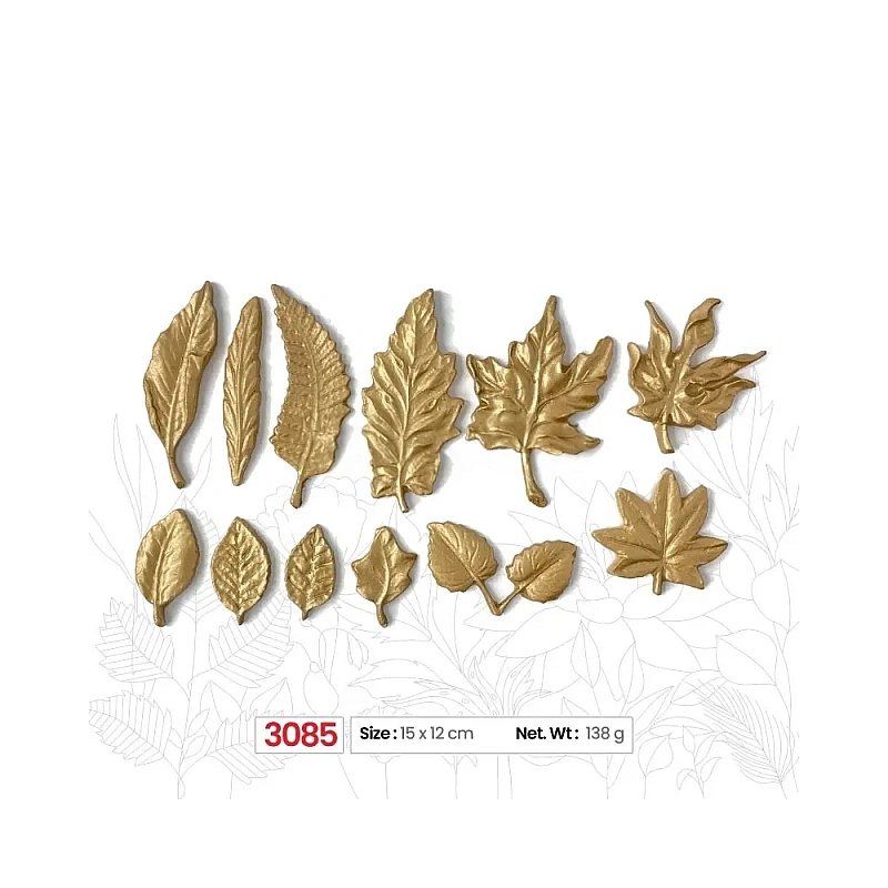 Mulaj din silicon Frunze - (M3085) - 15 x 12 cm - Anyta Cooking