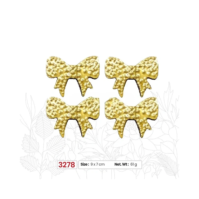 Mulaj din silicon cu Fundite (M3278) - 9 x 7 cm - Anyta Cooking
